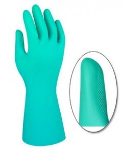 nitrile gloves - vk flock lined