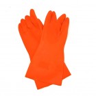 latex gloves - orange heavyweight