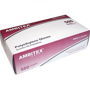 ambitex poly PE gloves