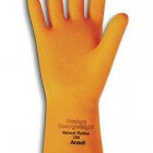 latex gloves - orange heavyweight